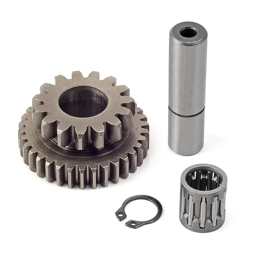 Starter Motor 9T & Idler Gear 15T/34T Compatible with Yamaha Big Bear 400 YFM400 2000-2012 Big Bear 350 1997-1999 Wolverine 350 1995-2005 4KB-81890-00-00 4KB-15512-00-00