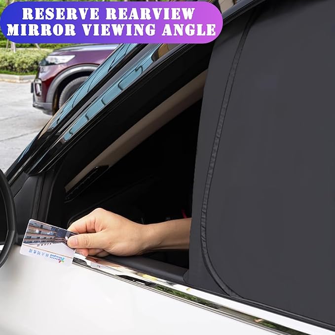 Side Window Sun Shades for Ford Explorer 2020-2025, Custom Fit, Driver & Passenger Side Windows for Max UV Protection, Heat Reduction & Privacy