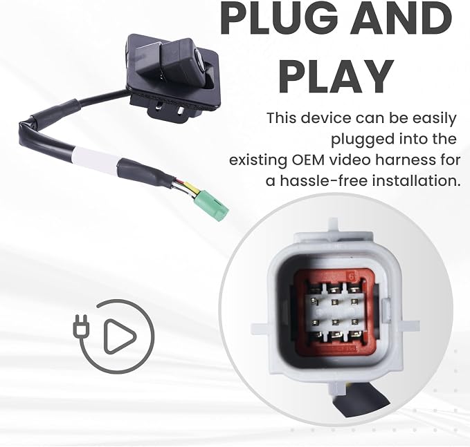 Backup Camera Replaces for 2016 2017 2018 GM Cruze Sedan OE Part # 39081683 13485580 39033291