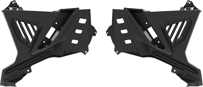 Front Lower Accent Panel Kit for Slingshot, Decorative Plate Daytime Running Lights Trim Panel Upgrade Kit for Polaris Slingshot S SL SLR R LE 2020-2023 Accessories