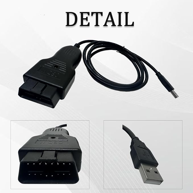 OBD2 ECU Scanner Tool for Porsche Piwis Diagnostic Cable,Support Most of for Porsche 911/Cayenne/Box-ster Vehicle from 1996-2007 Models,Work with Windows XP Durametric V3.0.15.0 Software