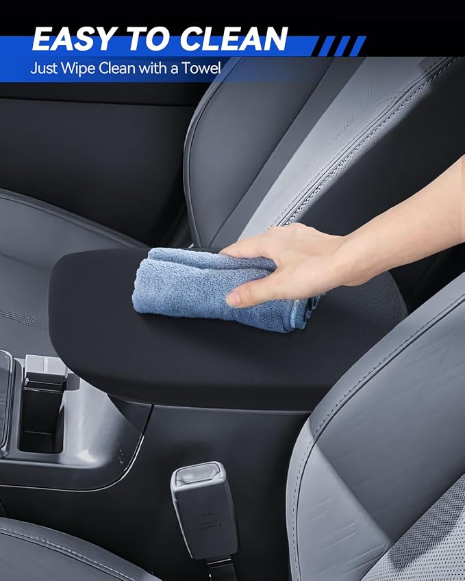 for Outback Armrest Cover& Armrest Hidden Privacy Tray 2026 Subaru Outback Accessories Durable [OEM Design& Friendly Liquid Silicone Rubber]