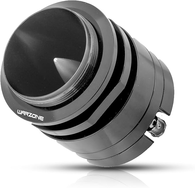 Warzone WZ45TW 1.7-Inch Super Tweeter Speaker, 4 Ohm, 1500W Max Power, 106dB Sensitivity, Titanium Diaphragm, CCAW Voice Coil for Pro Car Audio