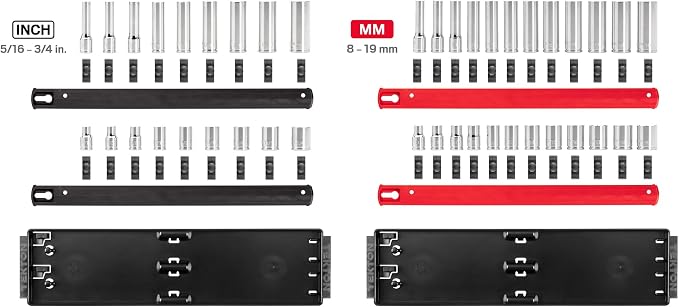 TEKTON 3/8 Inch Drive 6-Point Socket Set, 42-Piece | SHD91218