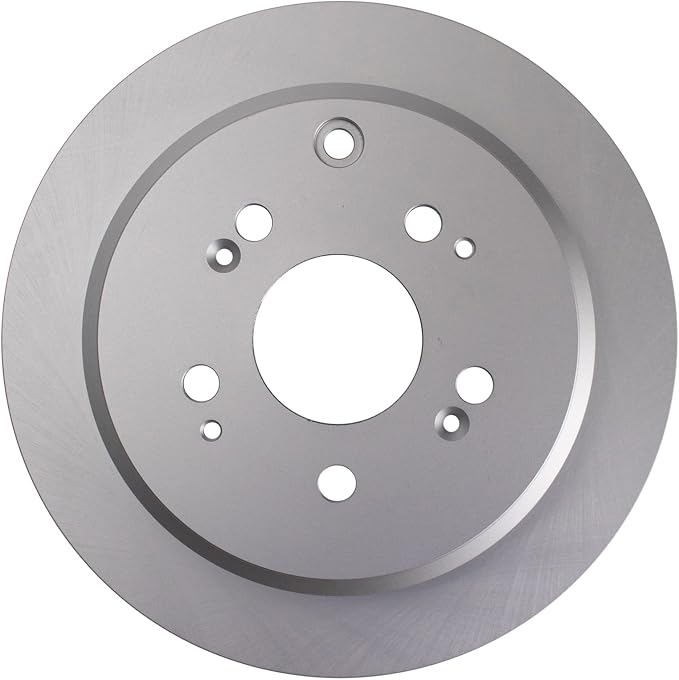 TRQ Rear Brake Rotor Set Solid G Coated Compatible with 2005-2010 Honda Odyssey