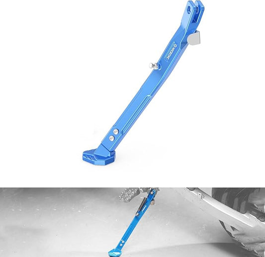 NICECNC Blue Kickstand Kick Stand Adjustable Sidestand Compatible with Suzuki DRZ400/DRZ400E/DRZ400S/DRZ400SM 2000-2020 2021 2022 2023 2024 See Fitment (Accessories not Included)