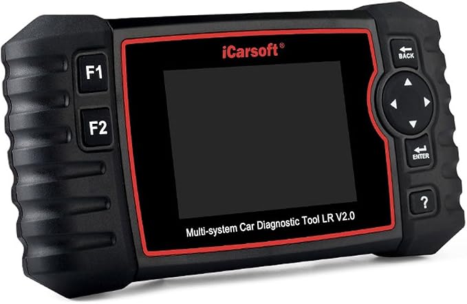 iCarsoft Professional Multi-System Auto Diagnostic Tool LR V2.0 Compatible for Landrover/Jaguar ABS SRS Oil Reset Update for LR II