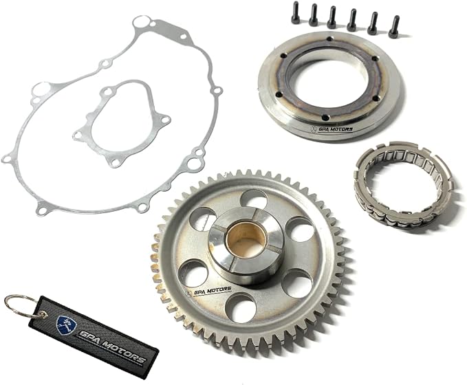 One Way Starter Clutch Gear Gaskets Fits Yamaha Raptor 660R (2004-2005)