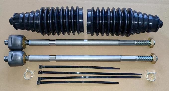 Steering Rack Left or Right Side Tie Rod Boots Replacement for 2021 2022 2023 2024 2025 YAMAHA Wolverine RMAX 2 4 RMAX2 RMAX4 1000 UTVs