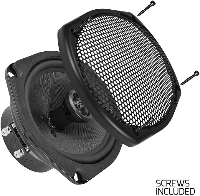 PRV AUDIO 6x9 Inch 2-Way Car Coaxial Speakers 200 Watts per Pair 4 Ohm RS69-CX, Premium Speaker Built-in Neodymium Tweeters with Grill Included - Great for Car Stereo Sound System (Pair)