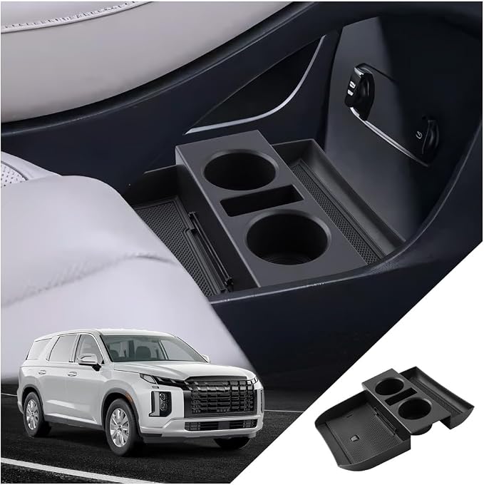 for Palisade Center Console Organizer 2020-2024 2025 Hyundai Palisade SE/SEL/XRT/Limited/Calligraphy Accessories Armrest Tray Middle Storage Box Insert Container