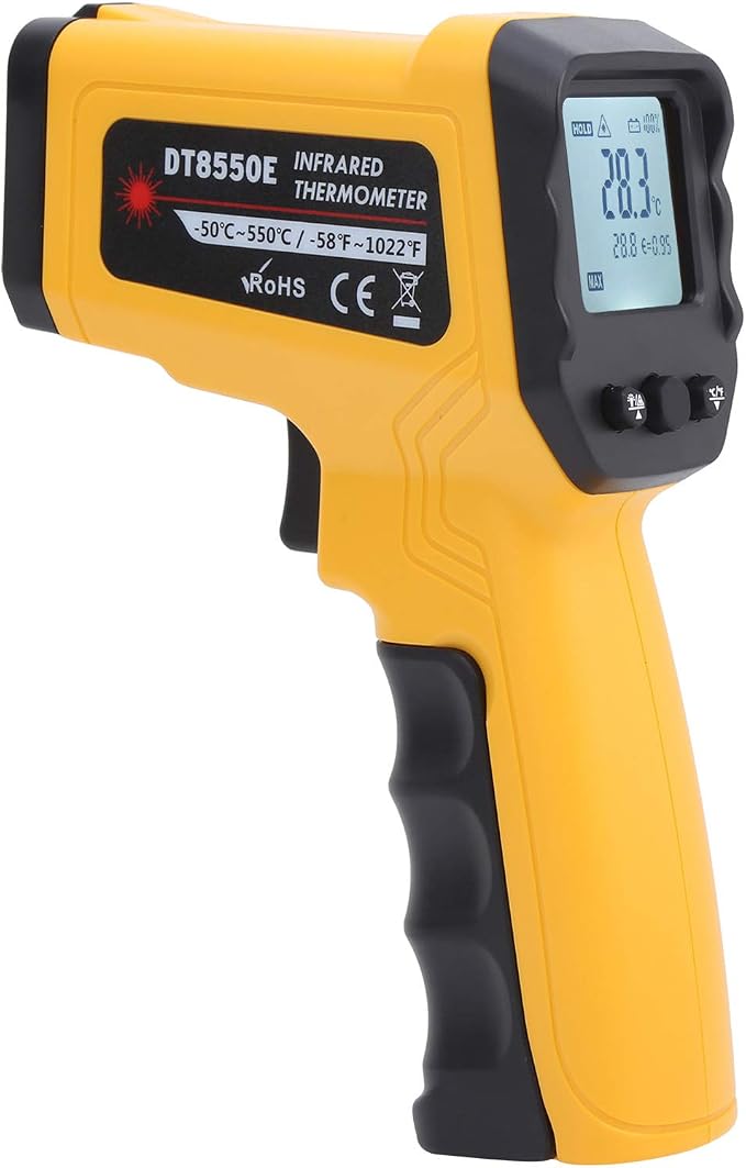 DT8550E ‑50℃‑550℃ Non‑Contact Infrared Thermometer Temp IR Meter Digital Temperature Meter