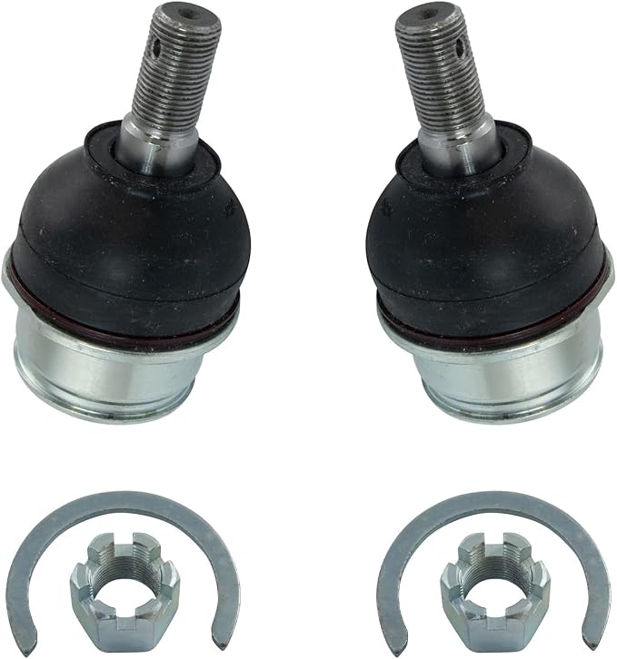 TRQ Front Lower Driver and Passenger Side Ball Joint Set Compatible with 08-11 Lexus LX570 13-17 LX570 08-11 Toyota Land Cruiser 13-21 Land Cruiser 08-22 Sequoia 07-21 Tundra