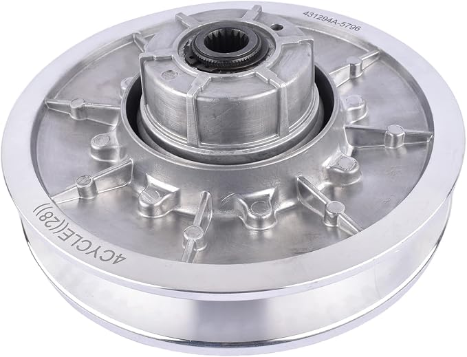 26301-G03 High Torque Rear Driven Clutch 28 Degree Replacement for EZGO Gas Golf Cart 4 Cycle 1991-2009 (Excludes RXV Models) - Weonefit