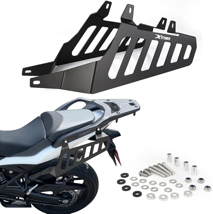 Xitomer Pannier Racks Compatible with NT 1100 2022 2023 2024 NT1100 Crash Bars Saddlebag Support Racks Motorcycle Side Luggage Rack Side Carrier