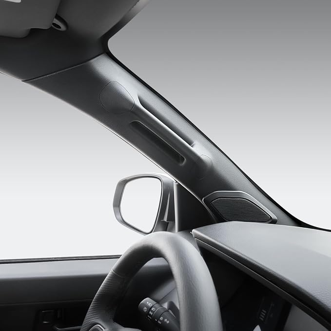 Driver Side A-Pillar Grab Handle for Toyota Tacoma Gen 4th (2024-2026), OEM-Style Texture, Matches Passenger Side, Sturdy & No Creaking Noise, Easy Installation