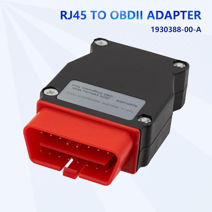 6 Pcs Diagnostic Cables Set for Tesla Model S 3 X Y, USB OBD2 Diagnostic Tools Adapter, with OBDII Adapter Harness 1013230-00-A, 1137658-00-C, 1930388-00-A