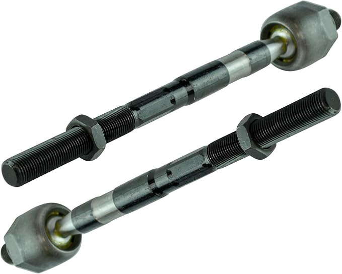 TRQ Front Inner Tie Rod Set 2 Piece Compatible with 2006-2012 Chevrolet Colorado 06-12 GMC Canyon 06 Isuzu i-350 07-08 i-370