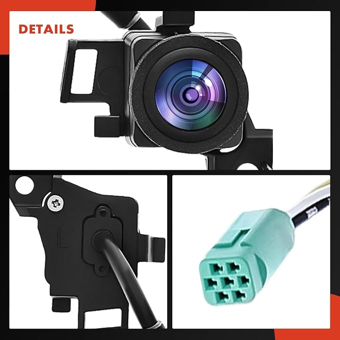 A-Premium Rear View Backup Camera Compatible with Toyota | Parking Camera for 2018 2019 2020 Camry - Replace# TO1366100