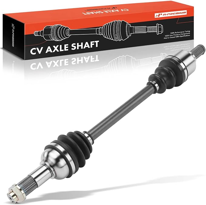 A-Premium Rear Driver or Passenger Side CV Axle Shaft Assembly for Yamaha | Compatible with Grizzly 700, 2014 2015 2016 2017 2018, Replace# 28P-2530V-01-00