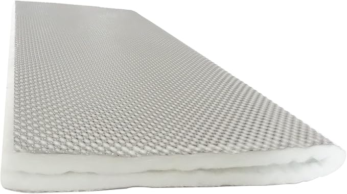AC PERFORMANCE Reduce Radiant Heatshield Armor 2' Long x 2' Wide x 1/2" Thick Exhaust Pipe Multipurpose Heat Shield, Fiberglass Laminated Aluminum