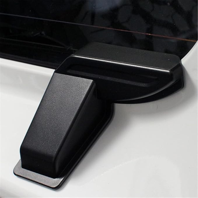 YOCTM 2-PACK ABS Rear Windshield Heating Wire Protection Cover Compatible with Suzuki Jimny 2019 2020 2021 2022 2023 2024 2025 JB64 JB74W Black Protector Cover Trim (Black)