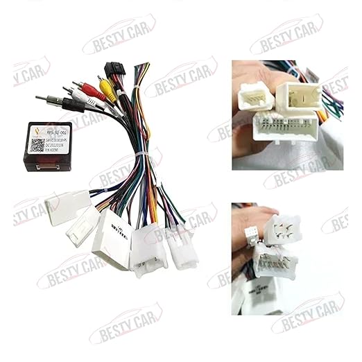 16pin Car Radio Stereo Power Retrofit Wiring Harness Adapter fits for Subaru Legacy Outback Forester XV Crosstrek Support Harman Kardon Amplifier with XP canbus
