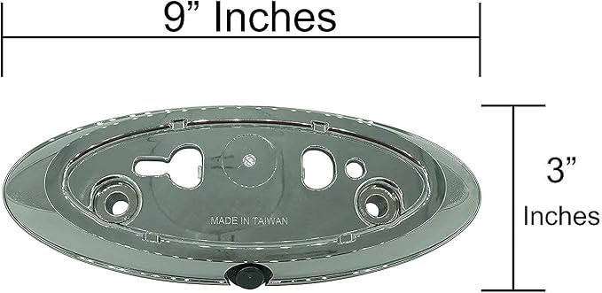 Master Tailgaters Emblem Backup Camera Replacement for Ford F150, F250, F350, F450, F550 (2004-2016), Flex (2009-2012) | IP68 Waterproof | Easy to Install | Genuine Ford Emblem