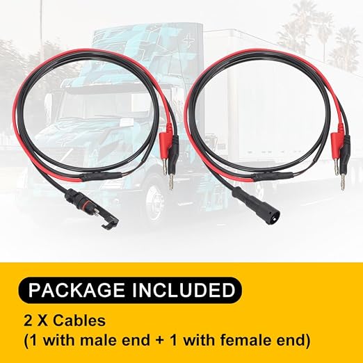 for Heavy Duty Semi Trucks and Semi Trailers ABS Diagnostic Multimeter Cable Adapter