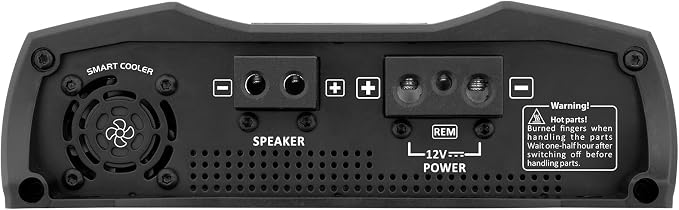 Taramps MD 1200.1 Channel 1200 Watts RMS 1 Ohm Car Amplifier