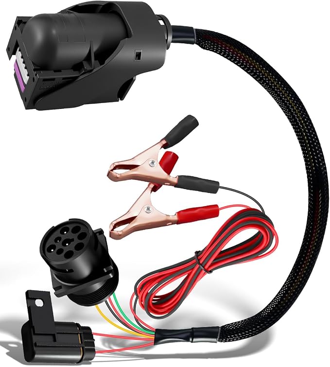 Engine Diagnostic Cable Adapter Compatible with MX13 EPA17 ACM Engine, Diagnostic Wiring Harness for Heavy Duty Commercial Trucks, Fault Detection Cable