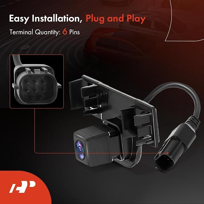 A-Premium Rear View Backup Camera Compatible with Toyota | Parking Camera for 2015 2016 2017 Sienna - Replace# 86790-08030