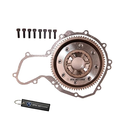 One Way Starter Clutch with Gear Fits Polaris Predator 500 (2003-2007), Outlaw 500 (2006-2007)