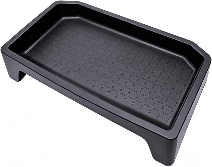 Silicone Behind Small&Big Screen Center Console Organizer Tray For 2026 Toyota RAV4 Hybrid (LE/SE/XLE Premium/Woodland/XSE/Limited)&PHEV (SE/Woodland/XSE/GR SPORT), 6th Gen RAV4 Accessories