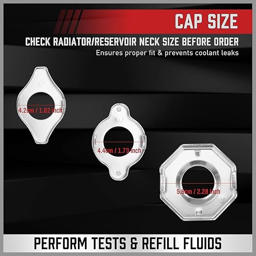 Ultimate No Spill Coolant Funnel Kit - 19-Piece Spill-Free Radiator Funnel Set, Spill Proof Radiator Bleeder Kit, Coolant Filling, Radiator Filler, Extra Funnels and Adapters for Universal Vehicle