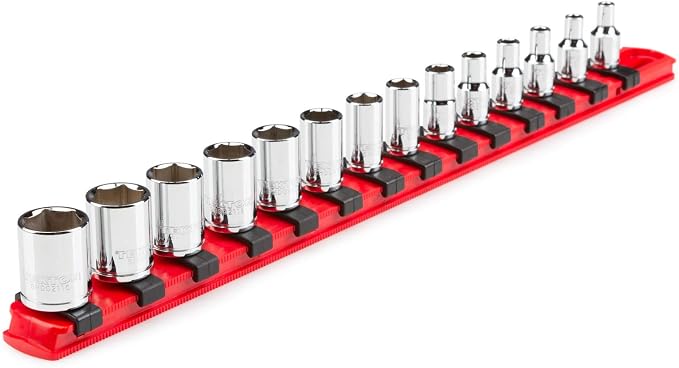 TEKTON 1/4 Inch Drive 6-Point Socket Set, 14-Piece | SHD90111