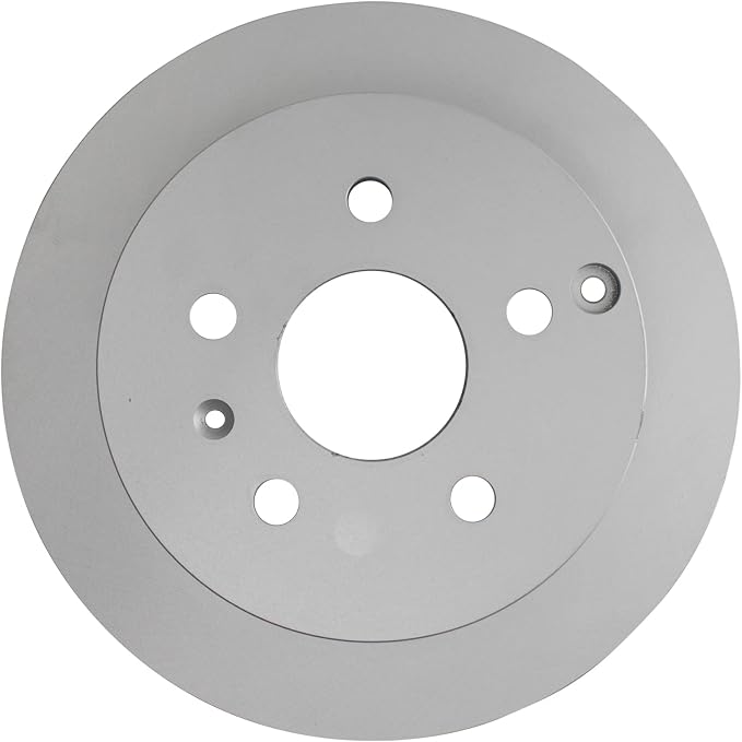 TRQ Rear Brake Rotor Set G Coated Vented Compatible with 2010-2017 Chevrolet Equinox 2010-2017 GMC Terrain