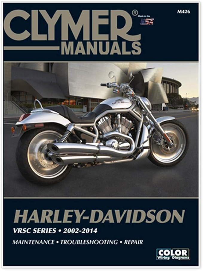 Automotive Clymer 27-M426 Repair Manual Harley V-Rod