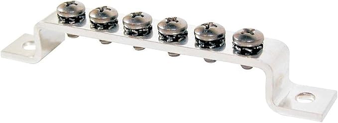 Blue Sea Systems 2306 100 Amp Mini Grounding BusBar with 6 screws