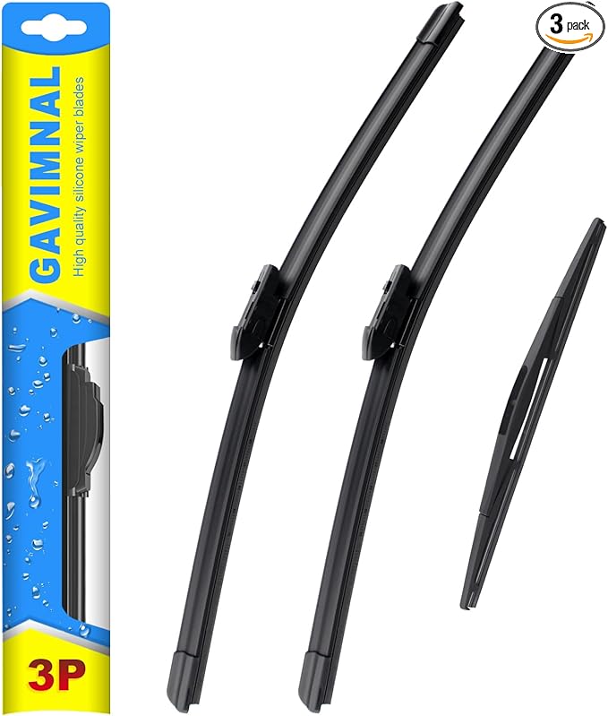 Gavimnal® 26"+18"+16" Silicone Wiper Blades Replacement For Subaru Outback Legacy 2020-2025,All-Season Front Rear Windshield Wiper Blades(Set of 3)