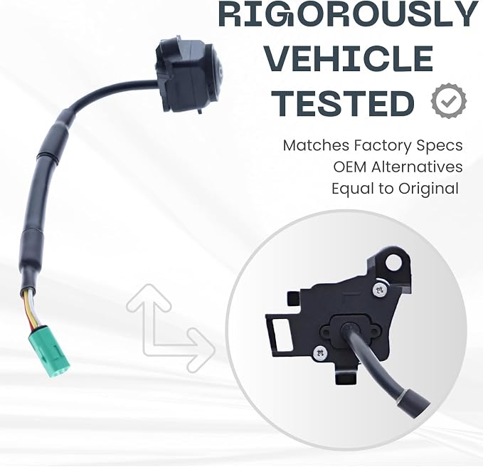 Backup Camera Replaces for 2018 2019 2020 Toyota Camry/Camry Hybrid Left Side View OE Part # 8679006070 | 86790-06070