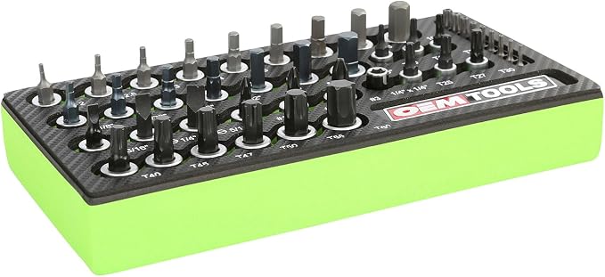 OEMTOOLS 44-Piece Torx Socket Set, Heat Treated Alloy Steel Torx Bit Set