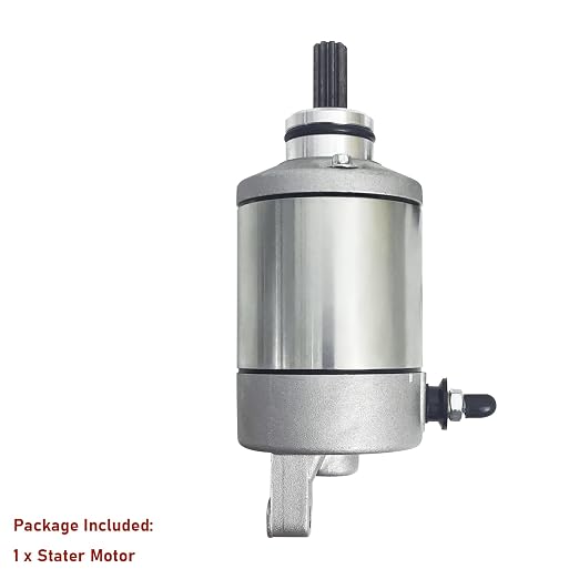 Starter Motor Replacement Fit for Suzuki GSXR 600 600X 600Z 750 750X 2001-2007 Fit for Honda CBR600 F4 F4I 1999-2007 Repl. NO: #31200-MBW-611
