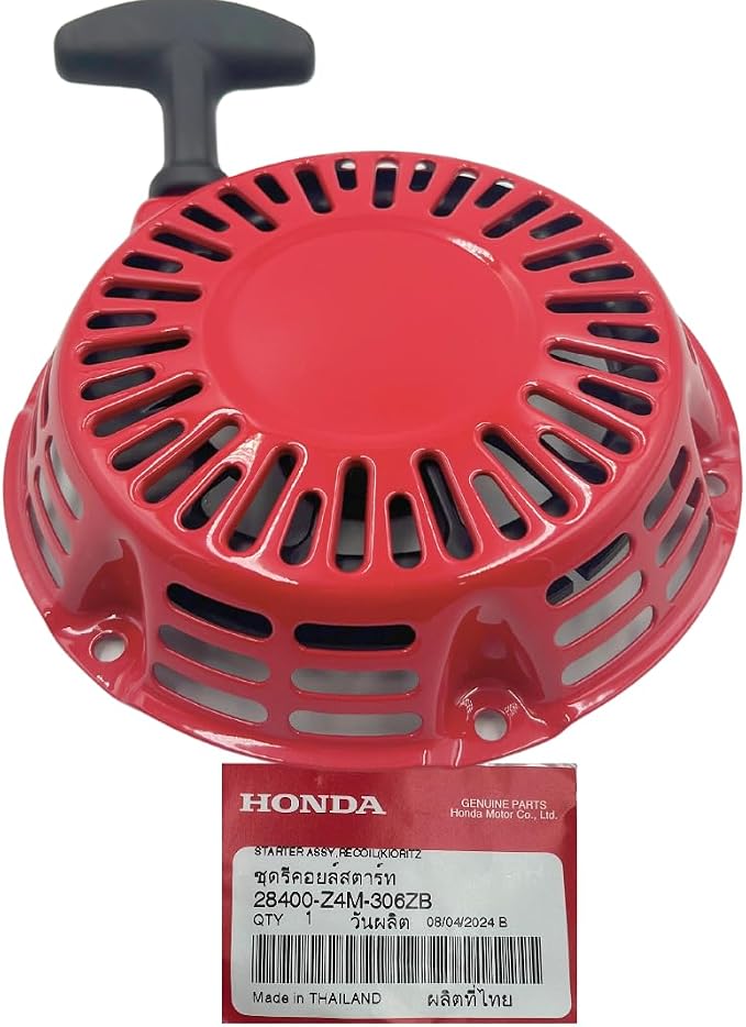 KINDZA Genuine Recoil Starter 28400-Z4M-306ZB Rewind Starter for Honda GX120 GX160 GX200 Replacement Part for 28400-Z4M-306