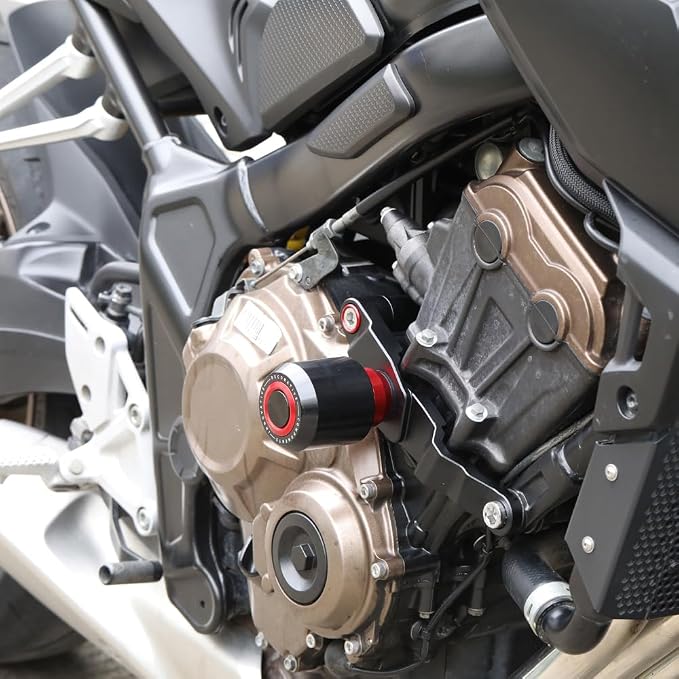 Frame Sliders Fit For CB650R 2024 2025 | CB 650 Falling Protector CB 650R Crash Sliders Engine Protect Anti Slip Collision 2024 CB650R Accessories 2025 CB650R Accessories RD