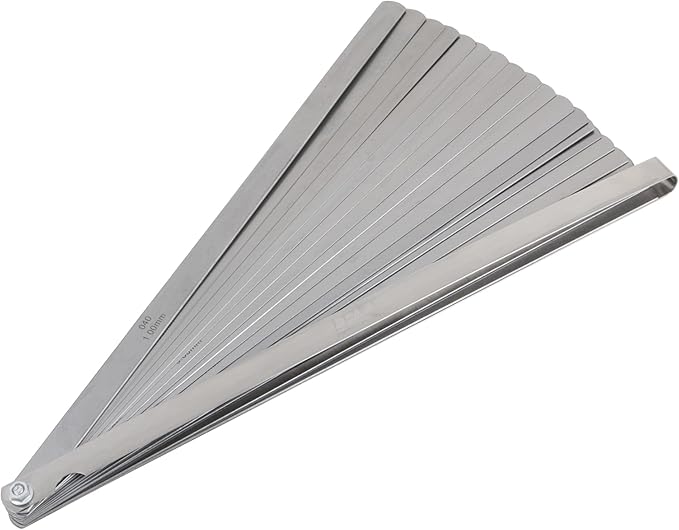 Performance Tool W80541 20-Piece Blade SAE and Metric 12-Inch Extra Long Feeler Blade Set