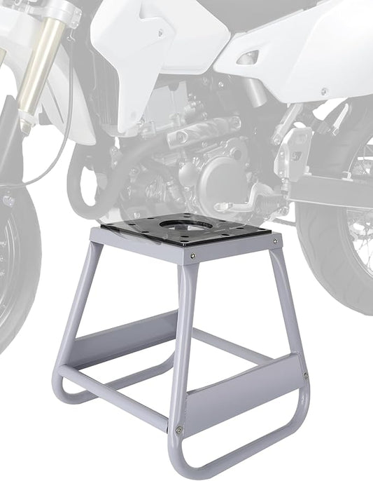 Dirt Bike Stand,Universal Detachable Anti Slip 450Lbs Capacity Motorcycle Panel Lift Box Stand for Motorcycle & Powersports Maintainence-Gray