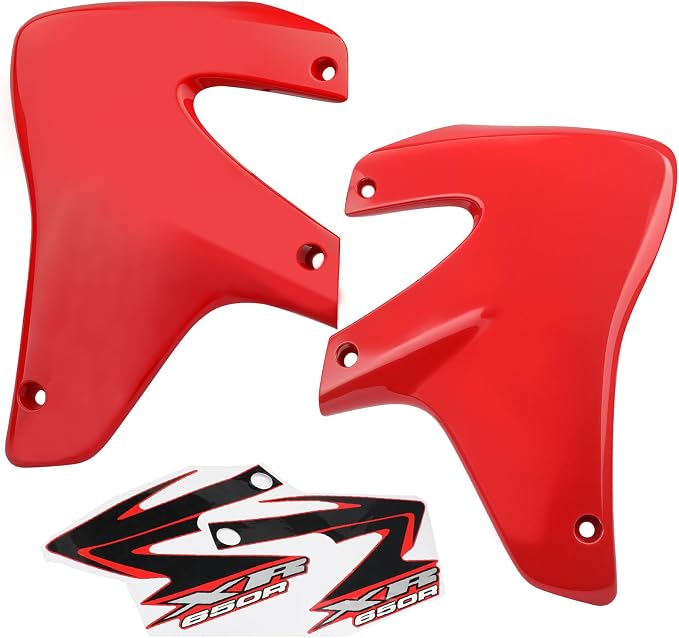 Left & Right Radiator Shroud for Honda XR650R 2000-2007 19072-MBN-A30ZA 19071-MBN-A30ZA