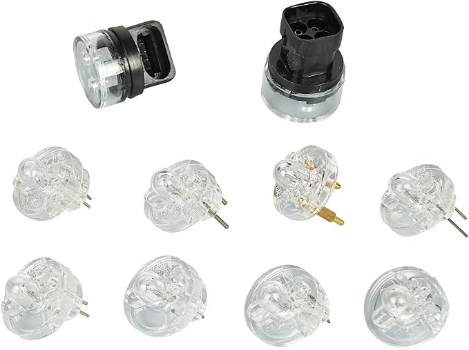Noid Light Test Kit, Fuel Injector Tester Tool Noid Light Set, Fuel Light Fuel Injector Tester Kit （11-Piece）