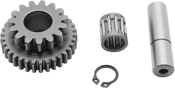 JAVIK Starter Idler Gear 15T/34T & Bearing & Shaft for Yamaha Wolverine 350 Big Bear 400 Big Bear 350